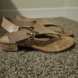 Elegant Michael Kors Tan Sandals